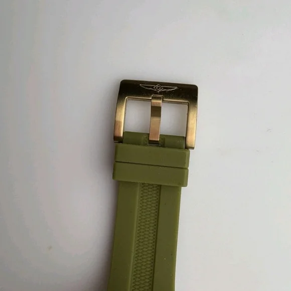 NIB Invicta Pro Diver Impact Men's Watch 50mm Olive Green Camo Dial Gold Case - Picture 5 of 12